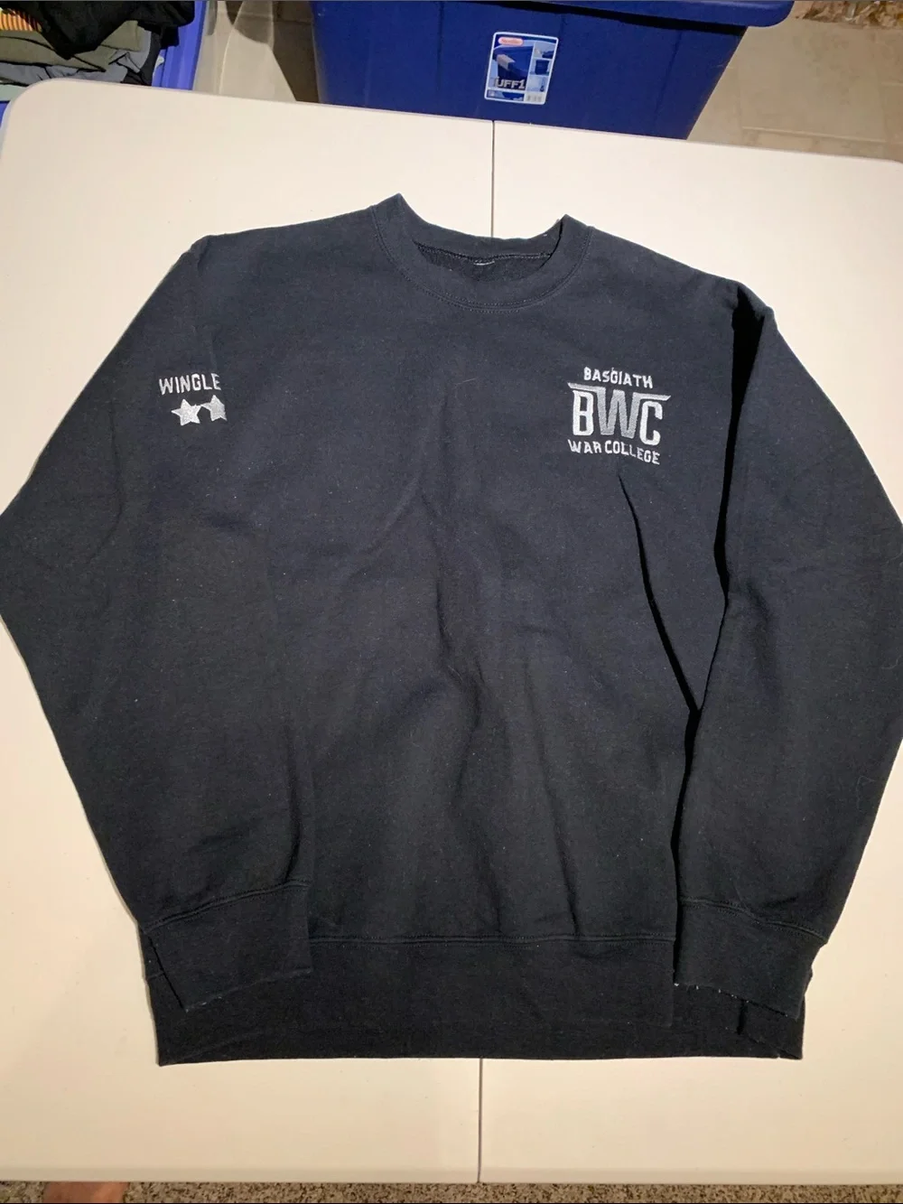 Fourth Wing Embroidered Basgiath War College Crewneck